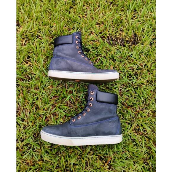 Timberland Men's 6857R Earthkeeper 2.0 Cupsole 6 In Nubuck Combat Blue SZ 10 - Picture 1 of 8